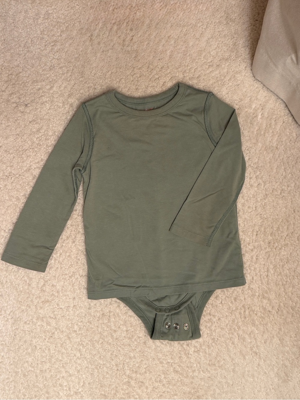 3T adaptive onesie bodysuit Olive Green